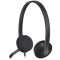 Logitech H340 Headset Vezetékes Fejpánt Iroda/telefonos ügyfélközpont USB A típus Fekete