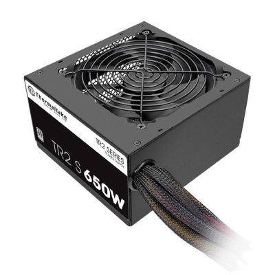 Thermaltake PS-TRS-0650NPCWEU-2 tápegység 650 W 20+4 pin ATX ATX Fekete