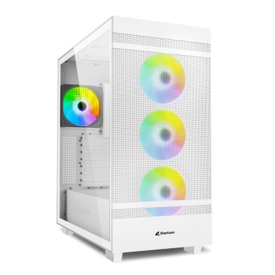 Sharkoon Rebel C50 RGB ATX Full Tower Fehér