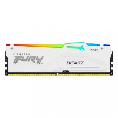 Kingston Technology FURY Beast RGB memóriamodul 64 GB 2 x 32 GB DDR5 5200 Mhz