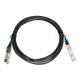 Extralink EX.17375 InfiniBand/fibre optic cable 1 M SFP28 Fekete