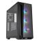 Cooler Master MasterBox MB520 ARGB Midi Tower Fekete