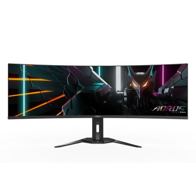 AORUS CO49DQ számítógép monitor 124,5 cm (49") 5120 x 1440 pixelek DQHD OLED Fekete