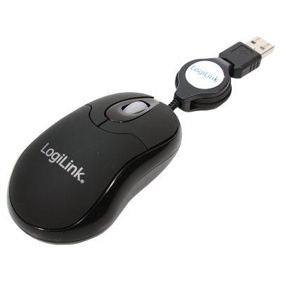 LogiLink ID0016 egér Kétkezes USB A típus Optikai 800 DPI