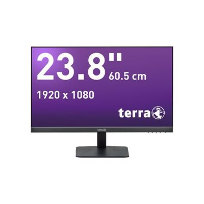 Wortmann AG TERRA 2427W V2 számítógép monitor 60,5 cm (23.8") 1920 x 1080 pixelek Full HD LCD Fekete