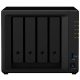 Synology DiskStation DS423+ tárolószerver NAS  (8U) Ethernet/LAN csatlakozás Fekete J4125