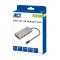 ACT AC7095 dokkoló állomás és port replikátor Vezetékes USB 3.2 Gen 1 (3.1 Gen 1) Type-C Szürke