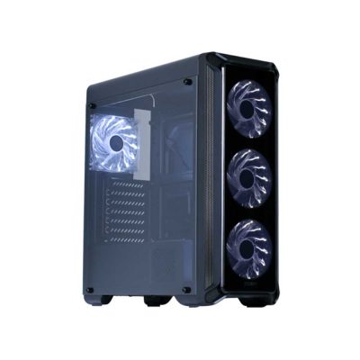 Zalman i3 Edge Midi-Tower - schwarz - Midi/Minitower - ATX Midi Tower Fekete