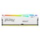 Kingston Technology FURY Beast White RGB XMP memóriamodul 64 GB 4 x 16 GB DDR5 6000 Mhz