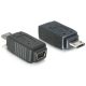 DeLOCK Adapter USB micro-B male to mini USB 5-pin mini USB 5p Fekete