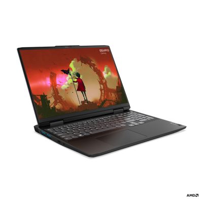 Lenovo IdeaPad Gaming 3 6800H Notebook 40,6 cm (16") WUXGA AMD Ryzen™ 7 16 GB DDR5-SDRAM 512 GB SSD NVIDIA GeForce RTX 3050 Ti Wi-Fi 6 (802.11ax) Szürke