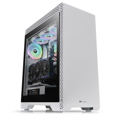 Thermaltake S500 TG Snow Midi Tower Fehér