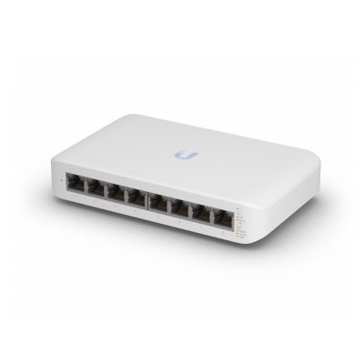 Ubiquiti UniFi Switch Lite 8 PoE Vezérelt L2 Gigabit Ethernet (10/100/1000) Ethernet-áramellátás (PoE) támogatása Fehér