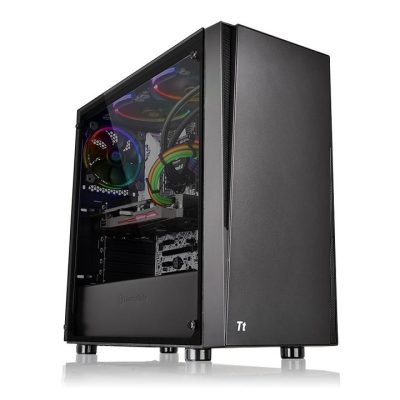 Thermaltake Versa J21 Tempered Glass Edition Midi Tower Fekete