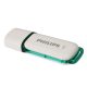 Philips FM08FD70B/10 USB flash meghajtó 8 GB USB A típus 2.0 Zöld, Fehér
