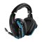 Logitech G G935 Headset Vezeték nélküli Fejpánt Játék Fekete, Kék