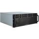 Inter-Tech 4U-4408 Rack Fekete, Ezüst