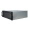 Inter-Tech 4U-4408 Rack Fekete, Ezüst