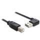 DeLOCK 85167 USB kábel 0,5 M USB 2.0 USB A USB B Fekete