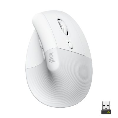 Logitech Lift egér Jobbkezes RF vezeték nélküli + Bluetooth Optikai 4000 DPI