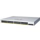 Cisco CBS220-24P-4X Vezérelt L2 Gigabit Ethernet (10/100/1000) Ethernet-áramellátás (PoE) támogatása Fehér