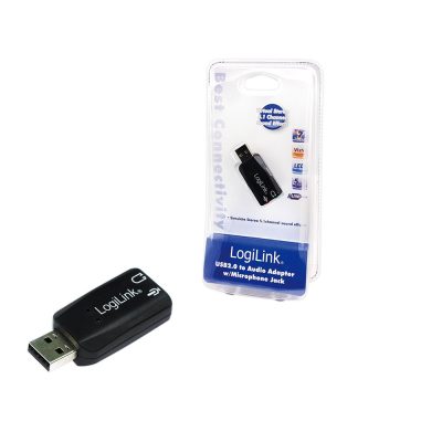 LogiLink USB Soundkarte 5.1 csatornák