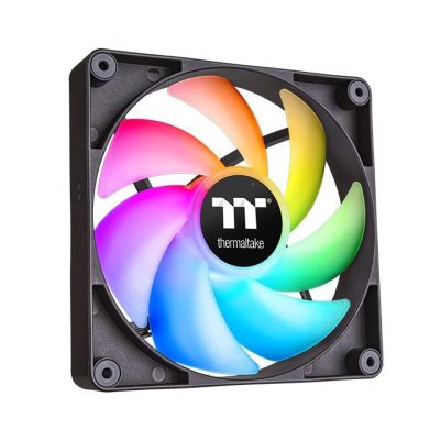 Thermaltake CT120 ARGB Sync PC Számítógép ház Ventilátor Fekete, Fehér 2 dB