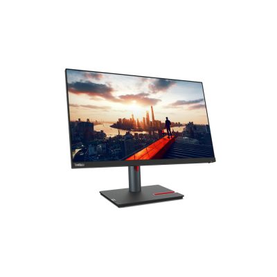 Lenovo ThinkVision P24h-30 LED display 60,5 cm (23.8") 2560 x 1440 pixelek Quad HD Fekete