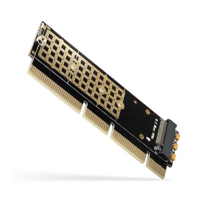 Axagon PCI-E 3.0 16x - M.2 SSD NVMe. Up to 80mm csatlakozókártya/illesztő Belső