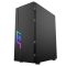 Gembird Fornax 2000 RGB Midi Tower Fekete