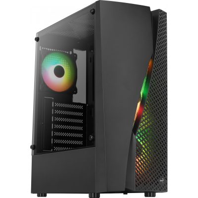 Aerocool WAVEBKV3 számítógép ház Midi Tower Fekete