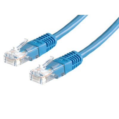 ROLINE 21.15.0524 hálózati kábel Kék 0,5 M Cat5e U/UTP (UTP)