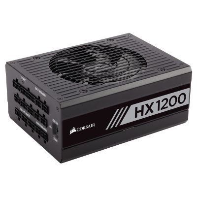 Corsair HX1200 tápegység 1200 W 20+4 pin ATX ATX Fekete