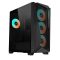 Gigabyte C301 GLASS Midi Tower Fekete