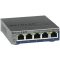NETGEAR GS105E-200PES hálózati kapcsoló Vezérelt L2/L3 Gigabit Ethernet (10/100/1000) Szürke