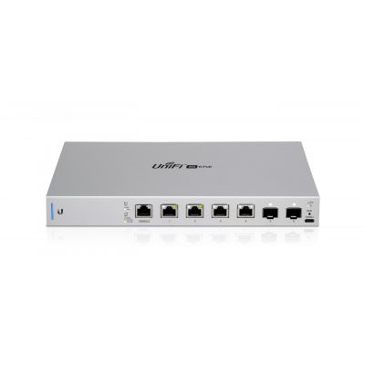 Ubiquiti UniFi US-XG-6POE hálózati kapcsoló Vezérelt 10G Ethernet (100/1000/10000) Ethernet-áramellátás (PoE) támogatása 1U Szürke