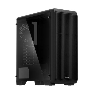 Zalman S2 TG számítógép ház Midi Tower Fekete