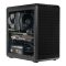 Cooler Master Q300L V2 Mini Tower Fekete, Átlátszó