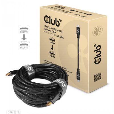 CLUB3D CAC-2313 HDMI kábel HDMI A-típus (Standard) Fekete