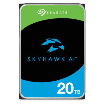 Seagate SkyHawk AI 20 TB merevlemez-meghajtó 12 TB 7200 RPM 256 MB 3.5" Serial ATA III