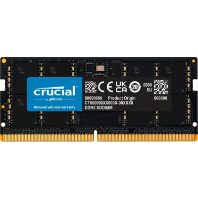 Crucial CT32G48C40S5 memóriamodul 32 GB 1 x 32 GB DDR5 4800 Mhz