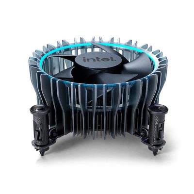 Intel Laminar RM1 Processzor Ventilátor Fekete, Kék