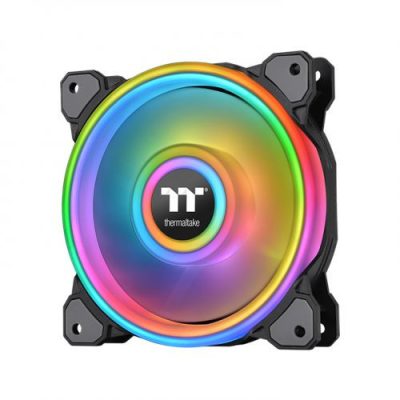 Thermaltake CL-F089-PL14SW-C Számítógép ház Ventilátor 14 cm Fekete - BONTOTT