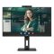 AOC Q27P3CW számítógép monitor 68,6 cm (27") 2560 x 1440 pixelek Quad HD LED Fekete