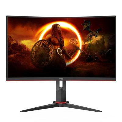 AOC CQ27G2S/BK számítógép monitor 68,6 cm (27") 2560 x 1440 pixelek Quad HD Fekete, Vörös