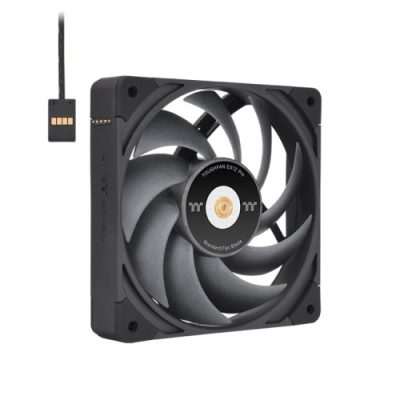 Thermaltake CL-F171-PL12BL-A számítógépes hűtőrendszer Számítógép ház Ventilátor 12 cm Fekete 3 db