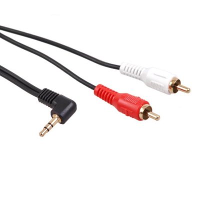 Maclean MCTV-825 audio kábel 3 M 2 x RCA 3.5mm Fekete, Vörös, Fehér