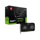 MSI GEFORCE RTX 4060 TI VENTUS 2X BLACK 16G OC videókártya NVIDIA 16 GB GDDR6