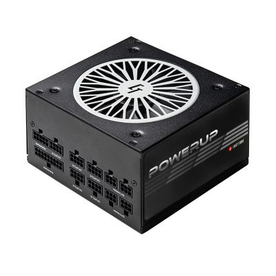 Chieftec Chieftronic PowerUp tápegység 550 W 20+4 pin ATX ATX Fekete