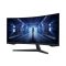 Samsung Odyssey C34G55TWWP számítógép monitor 86,4 cm (34") 3440 x 1440 pixelek UltraWide Dual Quad HD LED Fekete